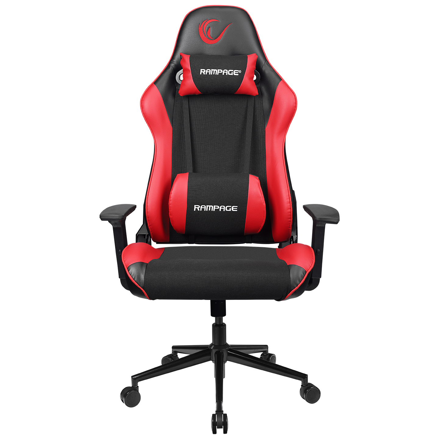 Rampage KL-R57 Nexus Terletmez Kumaş Deri Siyah/Kırmızı Gaming (Oyuncu) Koltuğu
