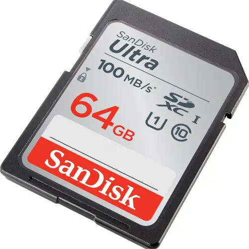 SanDisk Ultra SDSDUNR-064G-GN3IN 100 Mb/s 64GB Hafıza Kartı