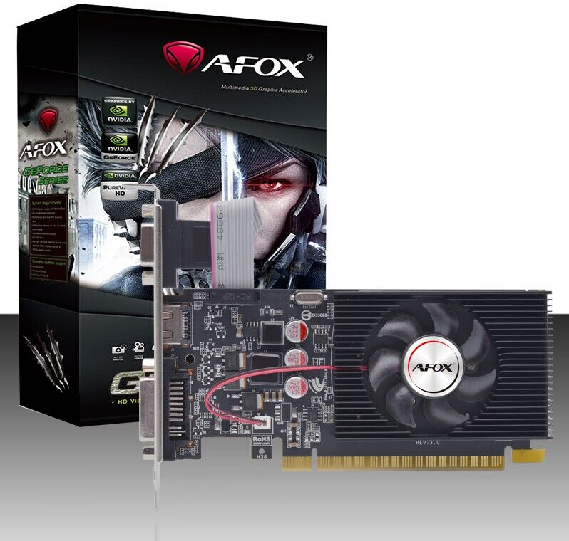 Afox GeForce GT 240 AF240-1024D3L2-V2 1GB DDR3 128Bit DX10 Ekran Kartı