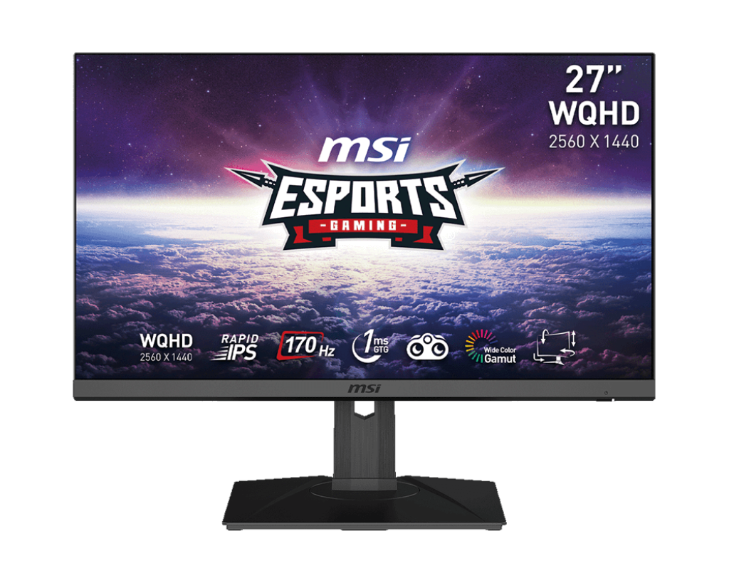 MSI G272QPF 27″ 1ms (GTG) 170Hz G-Sync HDR Ready Rapid IPS WQHD Gaming (Oyuncu) Monitör