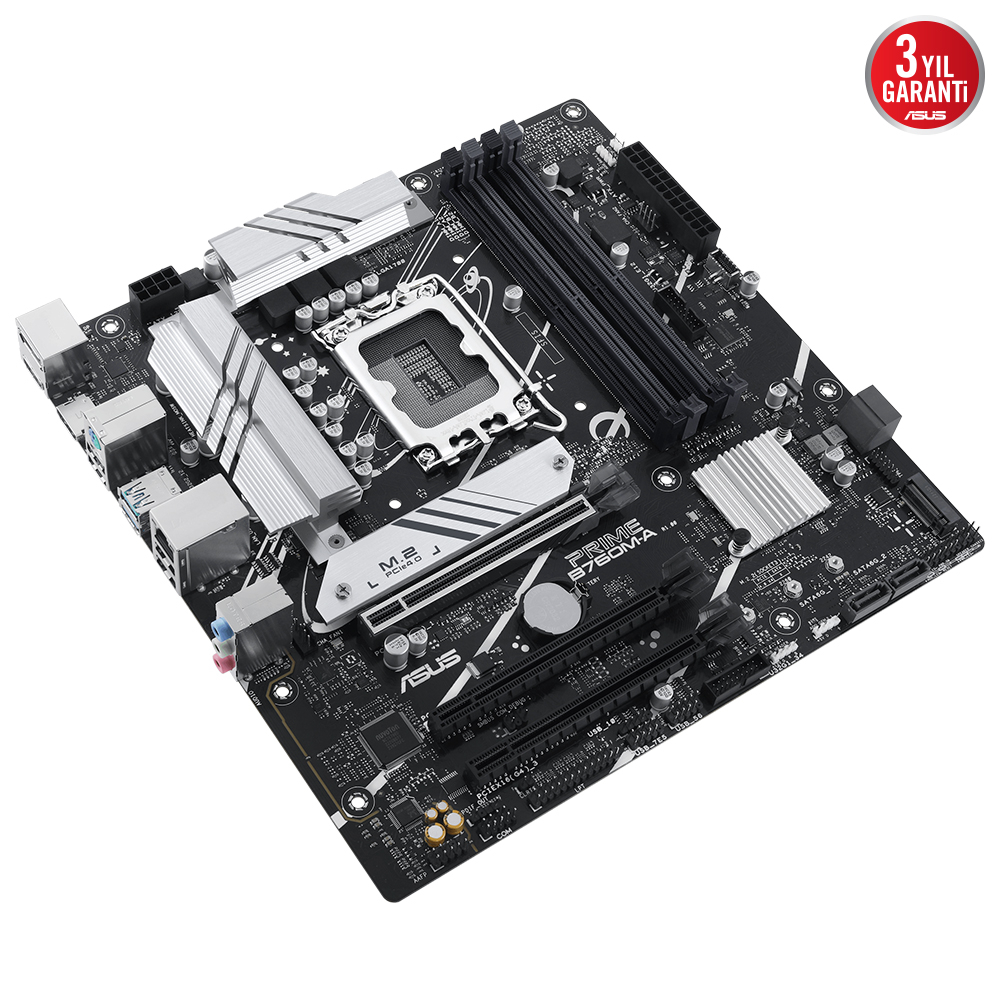ASUS Prime B760M-A-CSM Intel B760 LGA1700 Soket DDR5 7200 Micro ATX Anakart