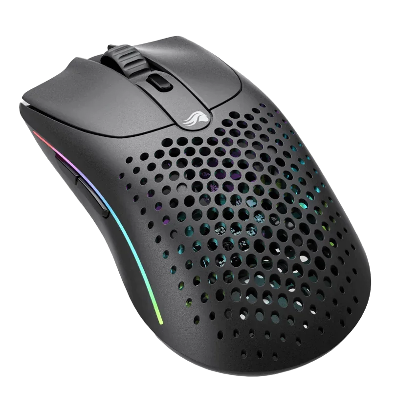 Glorious Model O 2 GLO-MS-OWV2-MB 26.000 DPI 6 Tuş RGB Siyah Kablosuz Gaming (Oyuncu) Mouse