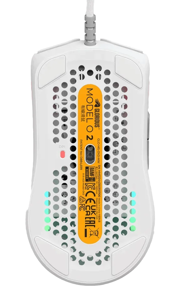 Glorious Model O 2 GLO-MS-OV2-MW 26.000 DPI 6 Tuş RGB Beyaz Kablolu Gaming (Oyuncu) Mouse
