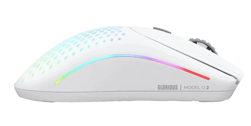 Glorious Model O 2 Wireless GLO-MS-OWV2-MW 26.000 DPI 6 Tuş RGB Beyaz Kablosuz Gaming (Oyuncu) Mouse