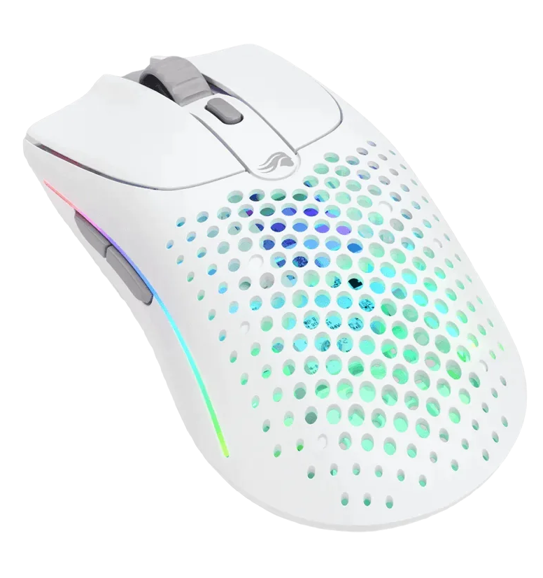 Glorious Model O 2 Wireless GLO-MS-OWV2-MW 26.000 DPI 6 Tuş RGB Beyaz Kablosuz Gaming (Oyuncu) Mouse