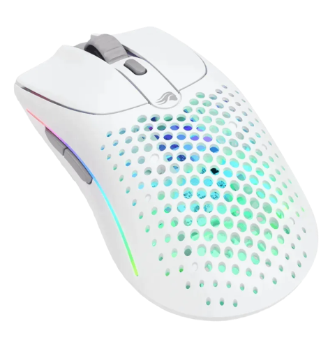 Glorious Model O 2 Wireless GLO-MS-OWV2-MW 26.000 DPI 6 Tuş RGB Beyaz Kablosuz Gaming (Oyuncu) Mouse