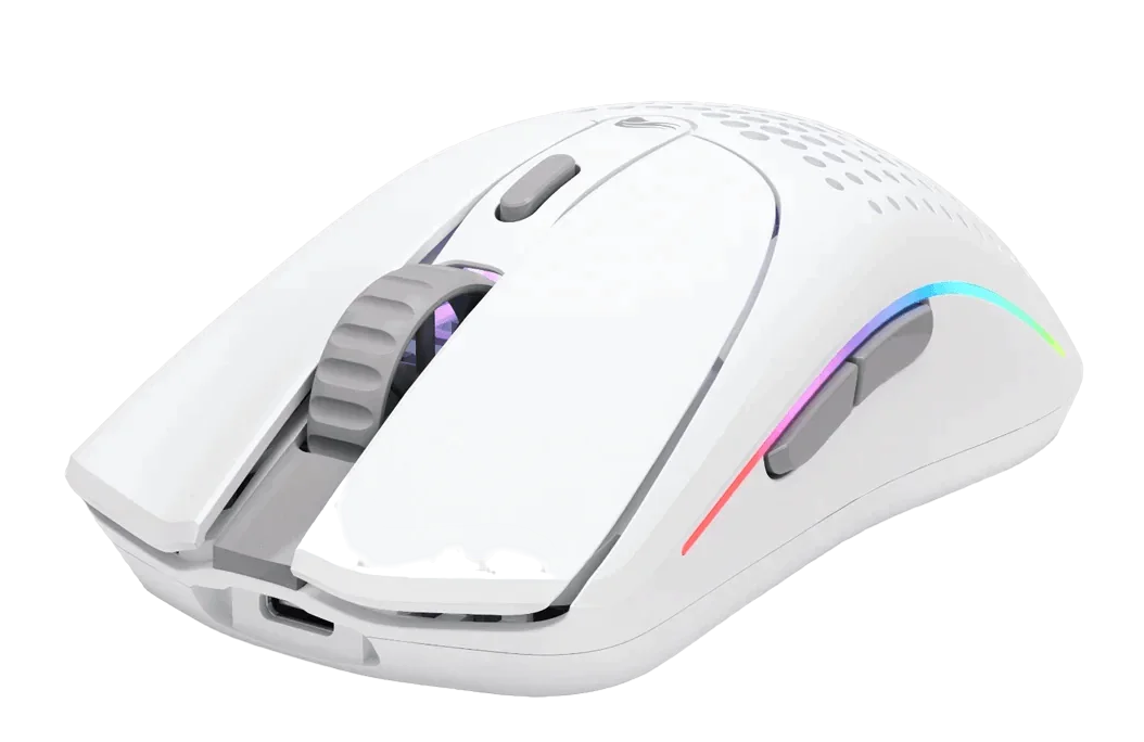 Glorious Model O 2 Wireless GLO-MS-OWV2-MW 26.000 DPI 6 Tuş RGB Beyaz Kablosuz Gaming (Oyuncu) Mouse