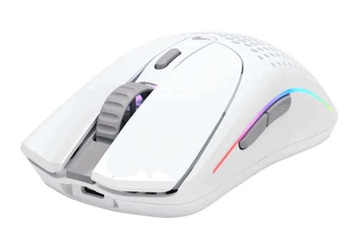 Glorious Model O 2 Wireless GLO-MS-OWV2-MW 26.000 DPI 6 Tuş RGB Beyaz Kablosuz Gaming (Oyuncu) Mouse