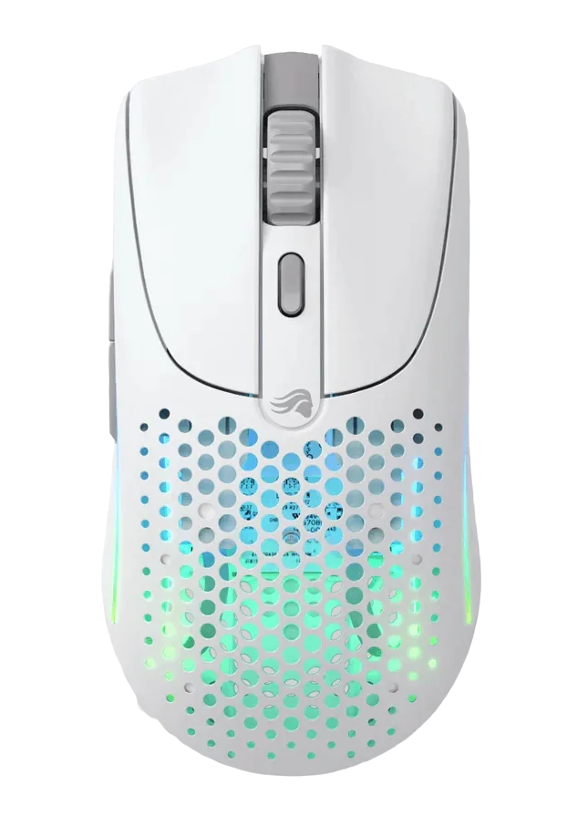Glorious Model O 2 Wireless GLO-MS-OWV2-MW 26.000 DPI 6 Tuş RGB Beyaz Kablosuz Gaming (Oyuncu) Mouse