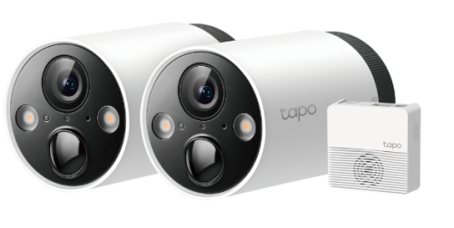 Tp-Link Tapo C400S2 Akıllı Kablosuz Güvenlik Kamera Sistemi (2 Kameralı Sistem)