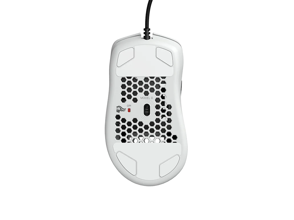 Glorious Model D GLO-MS-DM-MW Minus Kablolu Mat Beyaz Oyuncu Mouse