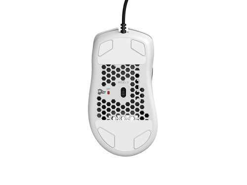 Glorious Model D-GLO-MS-DM-MW Minus Kablolu Mat Beyaz Oyuncu Mouse