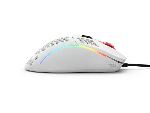 Glorious Model D GLO-MS-DM-MW Minus Kablolu Mat Beyaz Oyuncu Mouse