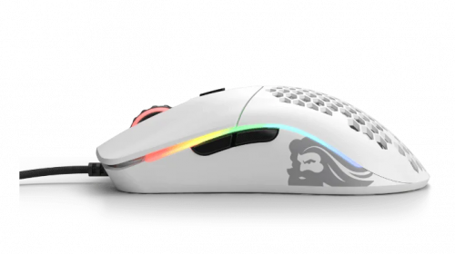 Glorious Model O Minus 12000 DPI 6 Tuş RGB Optik Mat Beyaz Kablolu Gaming (Oyuncu) Mouse