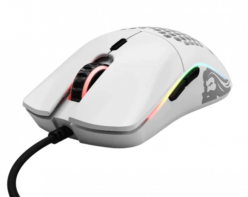 Glorious Model O Minus 12000 DPI 6 Tuş RGB Optik Mat Beyaz Kablolu Gaming (Oyuncu) Mouse