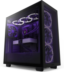 NZXT H Series H7 Flow CM-H71FB-01 Siyah Mid Tower Gaming (Oyuncu) Kasa