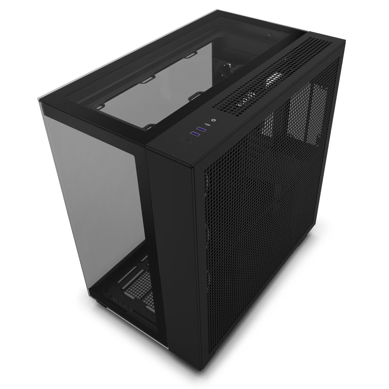 NZXT H Series H9 Elite Edition CM-H91EB-01 Temperli Cam Siyah Mid Tower Gaming (Oyuncu) Kasa