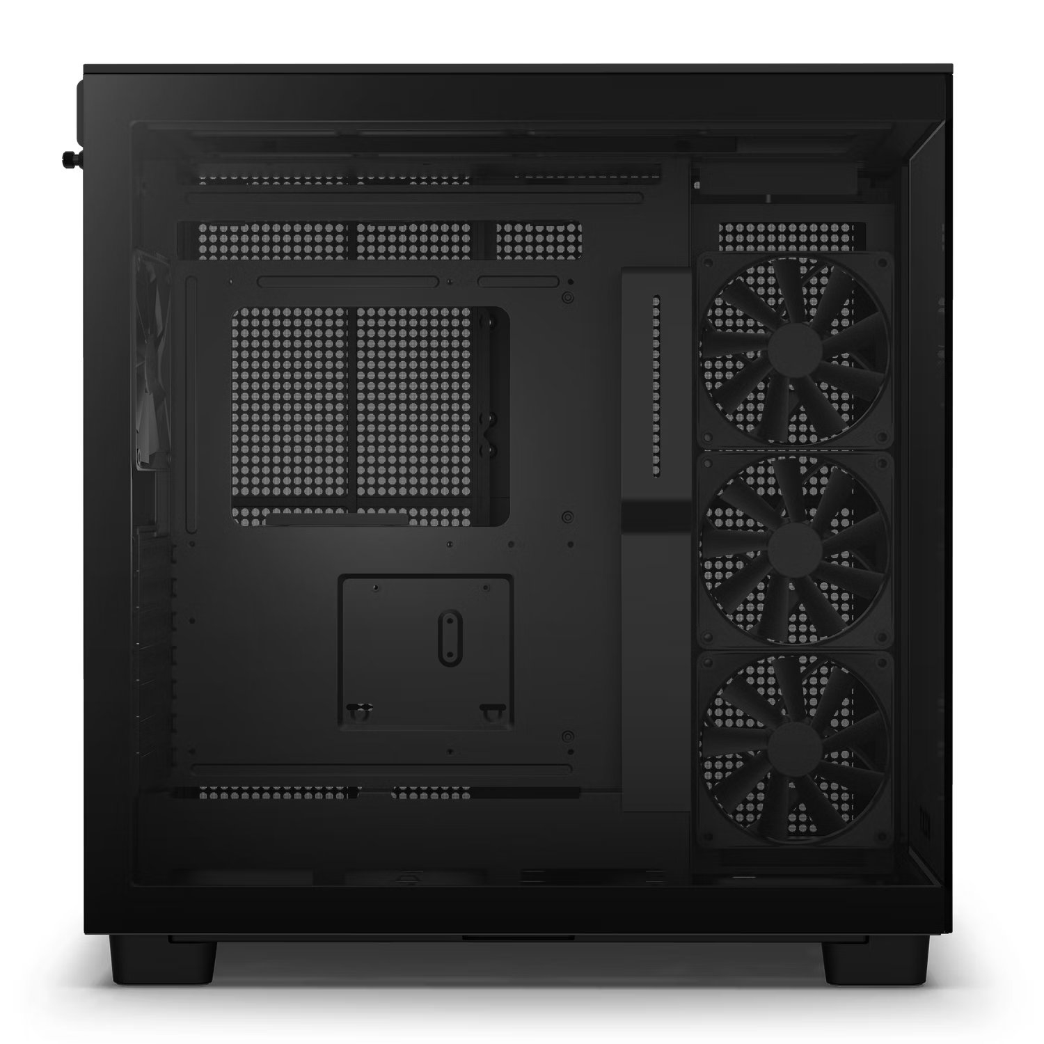NZXT H Series H9 Flow CM-H91FB-01 Siyah ATX Mid Tower Gaming (Oyuncu) Kasa