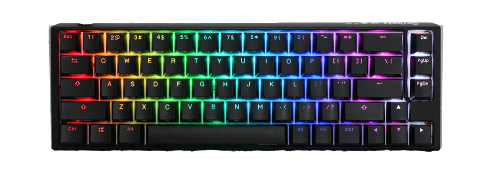 Ducky One 3 SF Mekanik Red Switch RGB TR Q Siyah Gaming (Oyuncu) Klavye