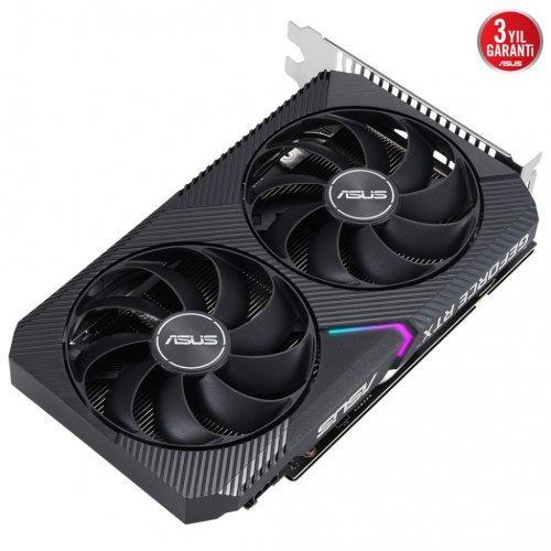 Asus Dual GeForce RTX 3050 OC V2 DUAL-RTX3050-O8G V2 8GB GDDR6 128Bit DX12 Gaming (Oyuncu) Ekran Kartı
