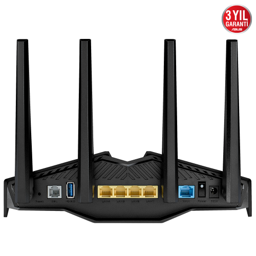 Asus DSL-AX82U WiFi6 Dual-Band AiProtection PS5 Gaming (Oyuncu) Modem Router
