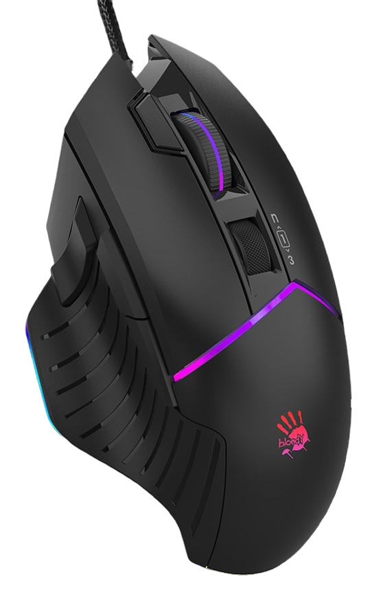 Bloody W95 Max Sports 12.000 CPI 8 Tuş Optik RGB Siyah Kablolu Gaming (Oyuncu) Mouse