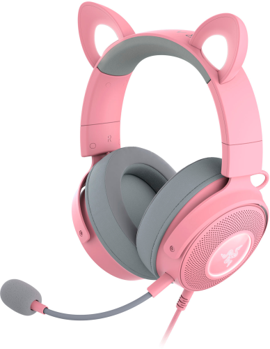 Razer Kraken Kitty V2 Pro RZ04-04510200-R3M1 Mikrofonlu Kablolu Gaming Quartz (Oyuncu) Kulaklık