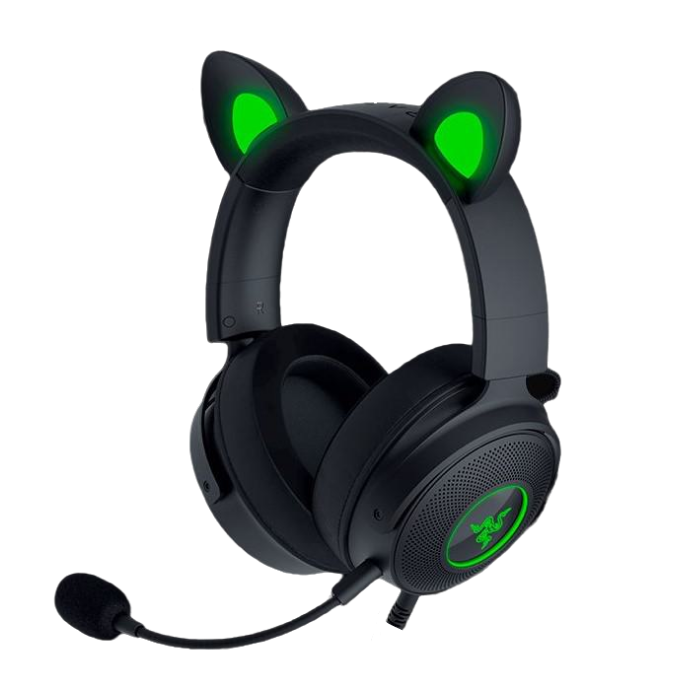 Razer Kraken Kitty V2 Pro RZ04-04510100-R3M1 Mikrofonlu Kablolu Gaming Siyah (Oyuncu) Kulaklık