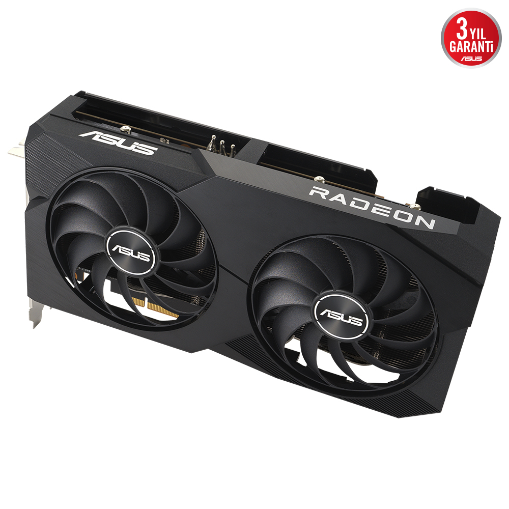 ASUS Dual Radeon RX 6600 DUAL-RX6600-8G-V2 8GB GDDR6 128Bit DX12 Gaming (Oyuncu) Ekran Kartı