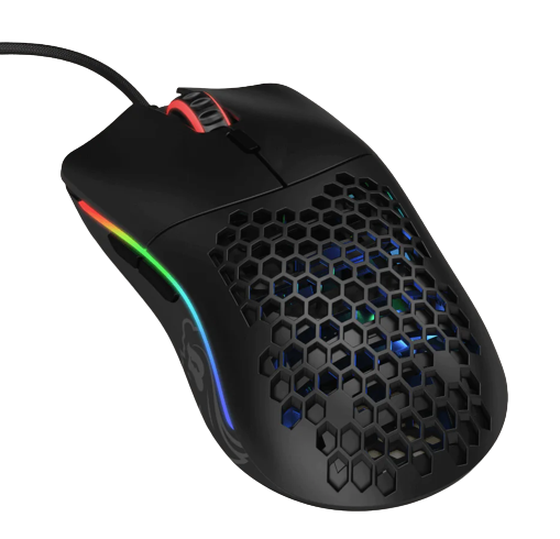 Glorious Model O Minus GOM-BLACK 12000 DPI 6 Tuş RGB Optik Mat Siyah Kablolu Gaming (Oyuncu) Mouse