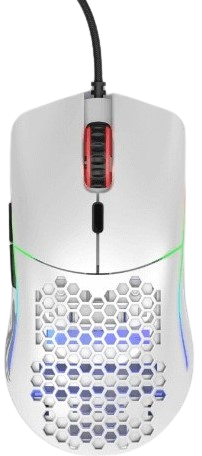 Glorious Model O Minus GOM-WHITE 12000 DPI 6 Tuş RGB Optik Mat Beyaz Kablolu Gaming (Oyuncu) Mouse