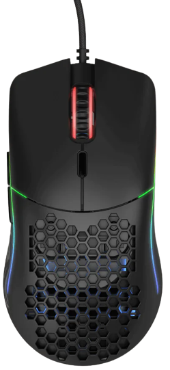 Glorious Model O Minus GOM-BLACK 12000 DPI 6 Tuş RGB Optik Mat Siyah Kablolu Gaming (Oyuncu) Mouse