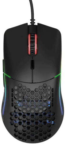 Glorious Model O Minus GOM-BLACK 12000 DPI 6 Tuş RGB Optik Mat Siyah Kablolu Gaming (Oyuncu) Mouse
