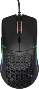 Glorious Model O Minus GOM-BLACK 12000 DPI 6 Tuş RGB Optik Mat Siyah Kablolu Gaming (Oyuncu) Mouse