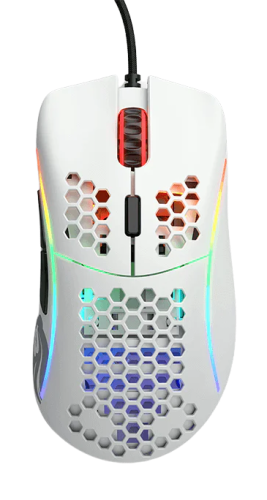 Glorious Model D GLO-MS-DM-MW Minus Kablolu Mat Beyaz Oyuncu Mouse