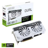 Asus Dual GeForce RTX 4070 OC DUAL-RTX4070-O12G-WHITE GDDR6X 192Bit DX12 DLSS 3 Gaming (Oyuncu) Ekran Kartı