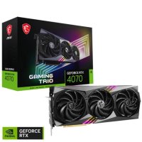MSI GeForce RTX 4070 GAMING TRIO 12G 12GB GDDR6X 192Bit DX12 DLSS 3 Gaming (Oyuncu) Ekran Kartı