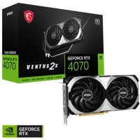 MSI GeForce RTX 4070 Ventus 2X 12G OC 12GB GDDR6X 192Bit DX12 DLSS 3 Gaming (Oyuncu) Ekran Kartı