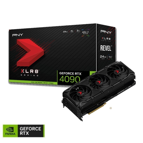 PNY GeForce RTX 4090 24GB XLR8 REVEL EPIC-X RGB TF VCG409024TFXPPB GDDR6X 384Bit DX12 DLSS 3 Gaming (Oyuncu) Ekran Kartı