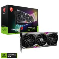MSI GeForce RTX 4070 Ti GAMING X TRIO 12G 12GB GDDR6X 192Bit DX12 DLSS 3 Gaming (Oyuncu) Ekran Kartı