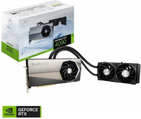 MSI GeForce RTX 4090 SUPRIM LIQUID 24G 24GB GDDR6X 384Bit DX12 DLSS 3 Gaming (Oyuncu) Ekran Kartı