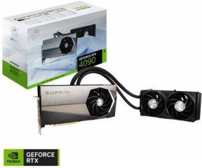 MSI GeForce RTX 4090 SUPRIM LIQUID X 24G 24GB GDDR6X 384Bit DX12 DLSS 3 Gaming (Oyuncu) Ekran Kartı