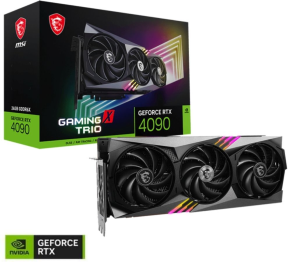 MSI GeForce RTX 4090 GAMING X TRIO 24G 24GB GDDR6X 384Bit DX12 DLSS 3 Gaming (Oyuncu) Ekran Kartı