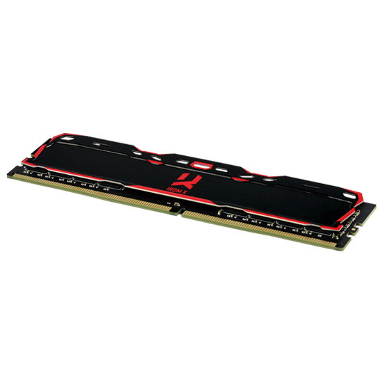 Goodram IRDM X IR-X320064L16SA-8G 8GB (1x8GB) DDR4 3200MHZ CL16 Siyah Gaming (Oyuncu) Ram