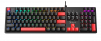 Bloody S510R Q TR RGB Red Switch Mekanik Siyah Gaming (Oyuncu) Klavye