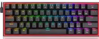 Redragon K617 Fizz RGB Red Switch Kablolu Siyah Compact Gaming (Oyuncu) Klavye