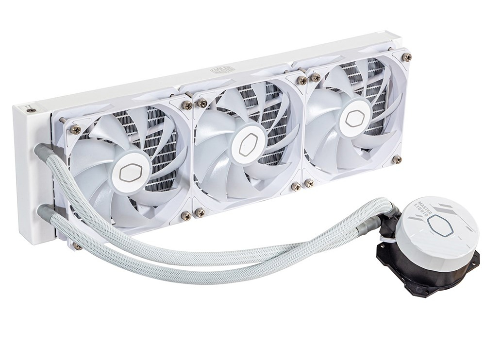 Cooler Master MasterLiquid ML360L MLW-D36M-A18PZ-RW ARGB 360mm Beyaz İşlemci Sıvı Soğutucu