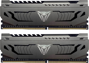 Patriot Viper Steel 64GB (2x32GB) DDR4 3600MHz CL18 Gaming Ram (Bellek) (PVS464G360C8K)