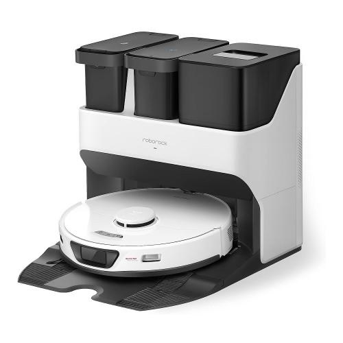 Roborock S7 Max Ultra Beyaz İstasyonlu Robot Süpürge ve Sonic Paspas