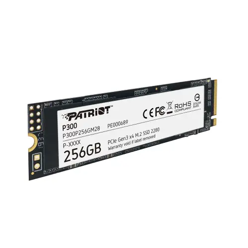 Patriot P300 256GB 1700/1100MB/s NVMe M.2 SSD Disk (P300P256GM28)